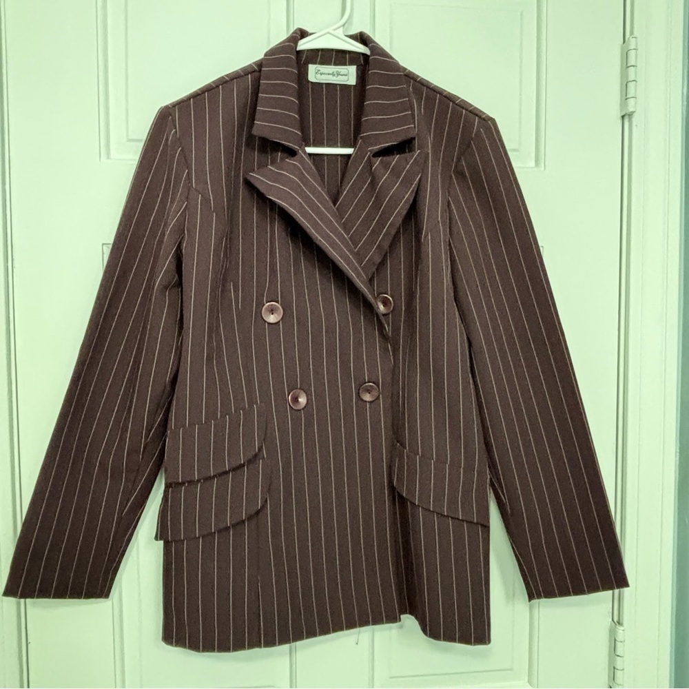Especially Yours Eggplant Pant suit Size‎ 5/6